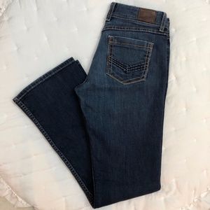 BKE Denim Dark Wash 'WENDI' Mid-rise Bootcut